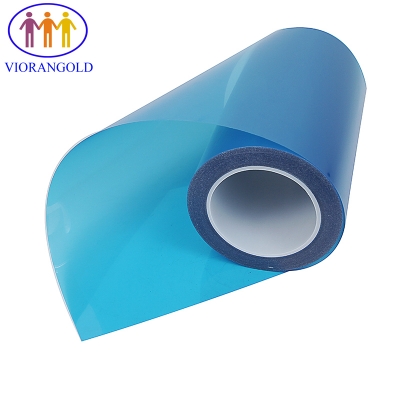 PET Protective Film, 25um-125um,Blue, with Silicone Adhesive for Phone Screen Protecting