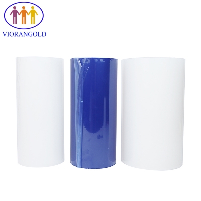 PE Protective Film, 40um-100um,Transparent/Blue, use for Plastic Frame Protecting