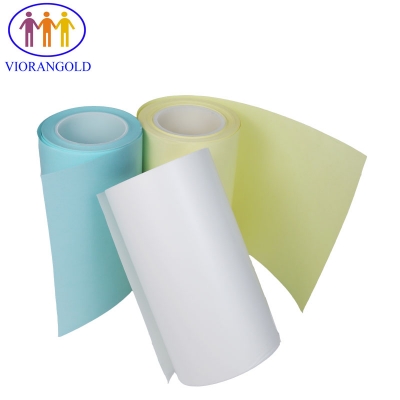 Glassine release paper,60-120g/㎡, Blue/White, with silicon oil use for Label Liner